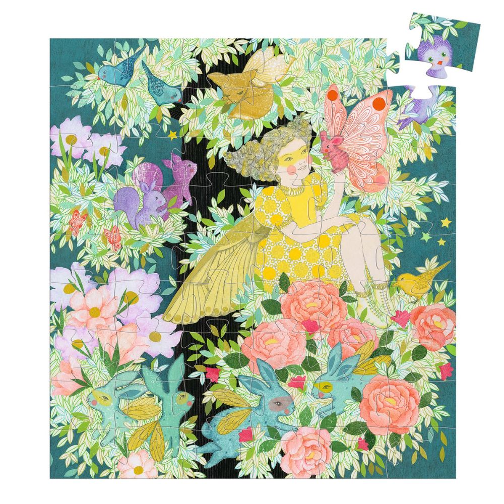 Djeco Puzzle - Flora's Tree (54 Piece)