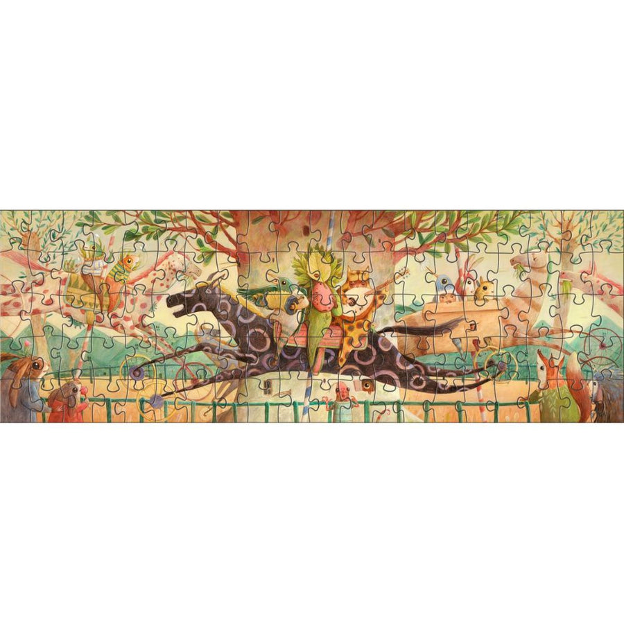 Djeco Gallery 100 Piece Jigsaw Puzzle, Wonderful Ride