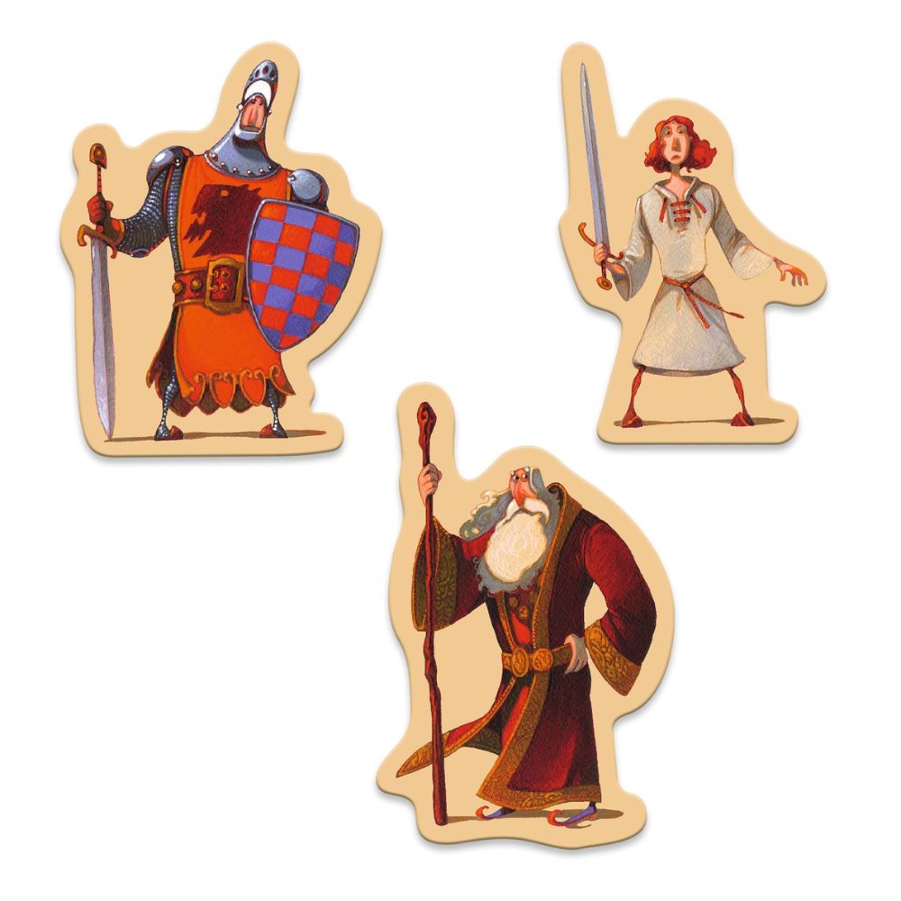 Djeco Puzzles - The King Arthur Story Puzzle DJ07054