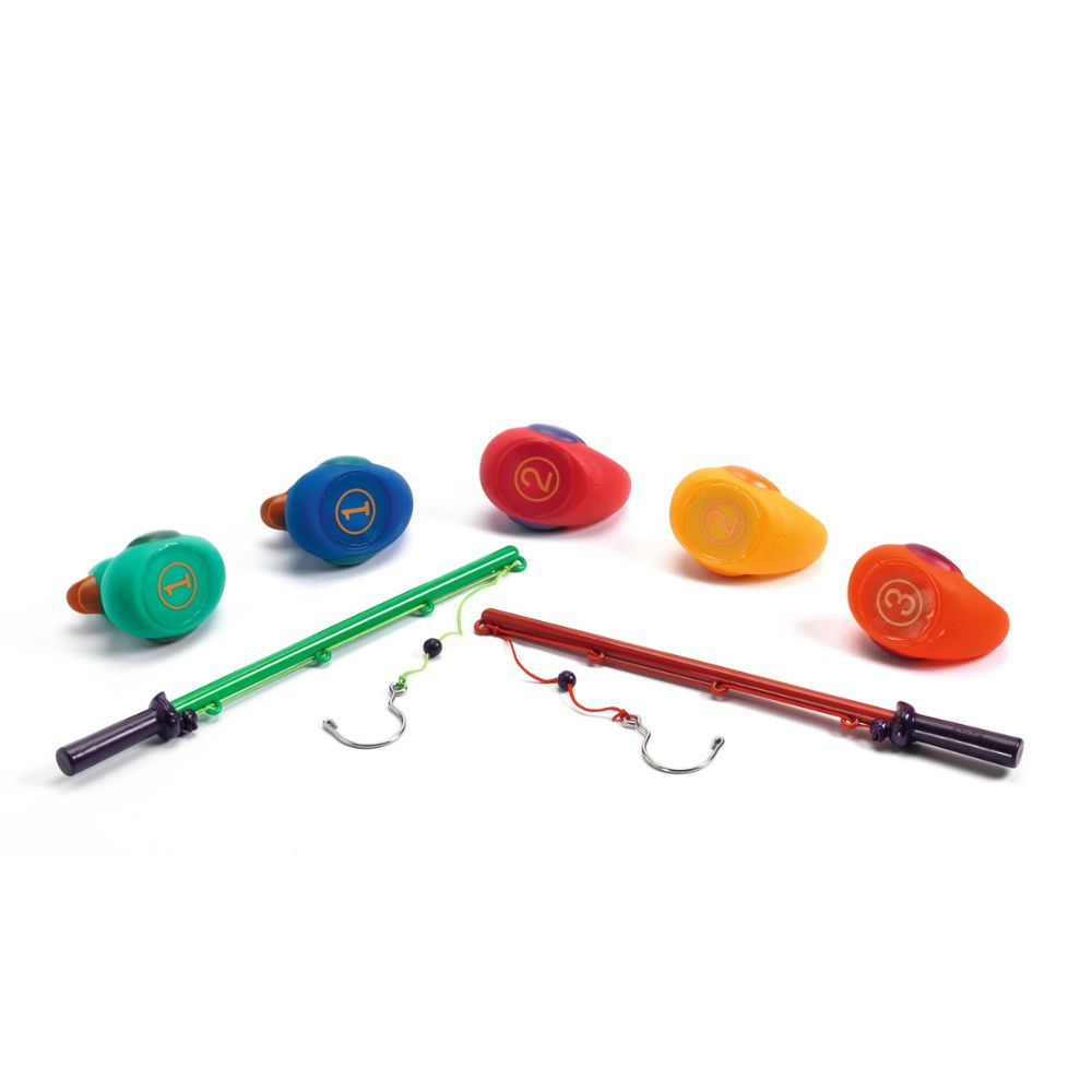 Djeco Rainbow Fishing Ducks DJ02115
