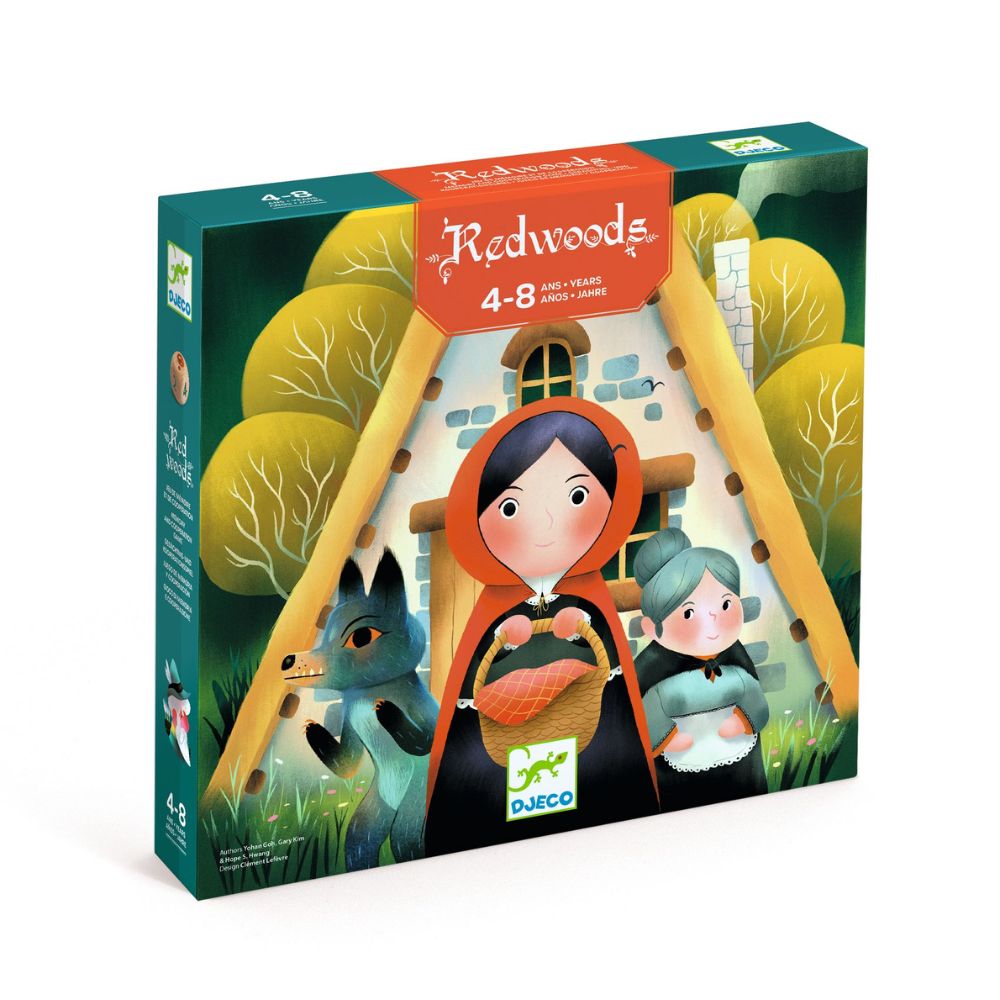 Djeco Games - Redwoods A Cooperative Red Riding Hood Game
