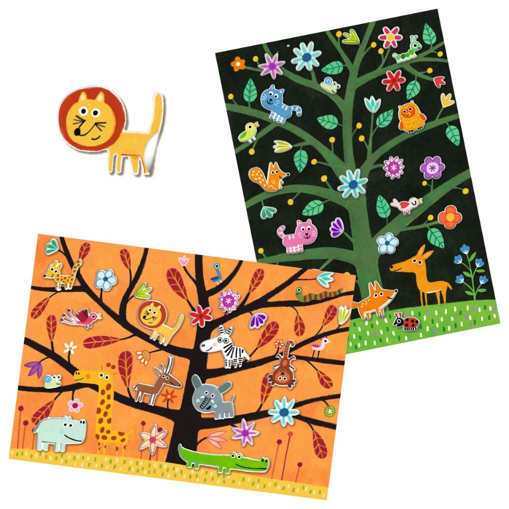Craft Gifts For Kids | Djeco Repositionable Stickers DJ09948