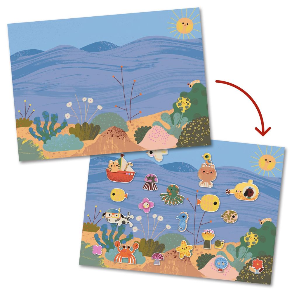 Djeco puffy stickers