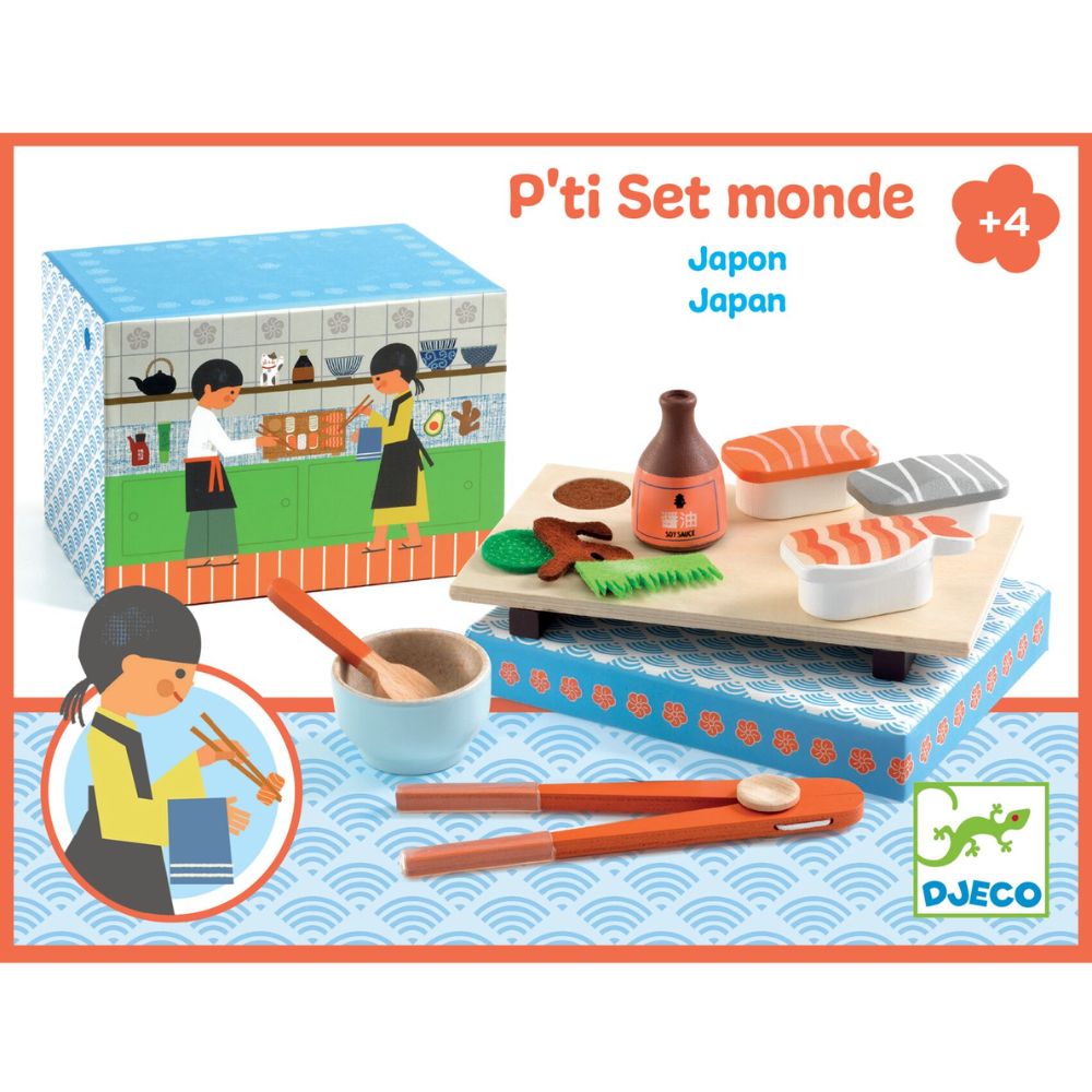 Djeco Role Play Toys - P'Ti Set - Japan DJ05552