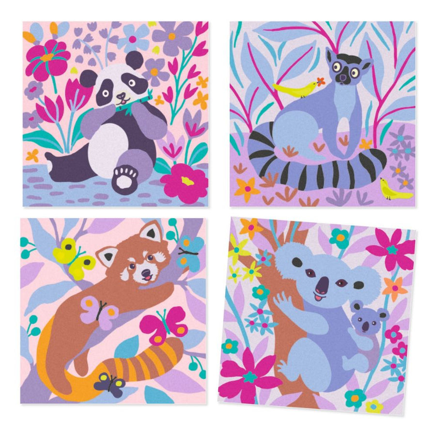 Djeco Sand Art Velvety Paws