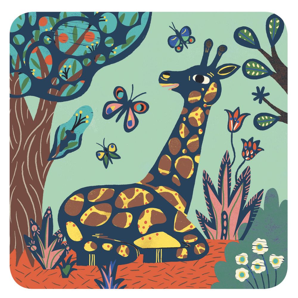 Djeco Scratch Boards - Big Animals