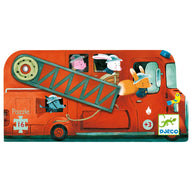 Djeco Silhouette Puzzle - The Fire Truck DJ07269