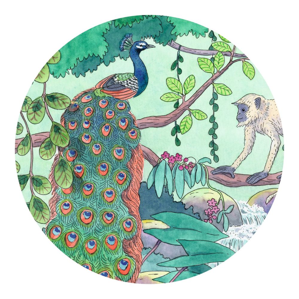 Djeco Silhouette Puzzles - Indian Jungle - 54 pcs DJ07293