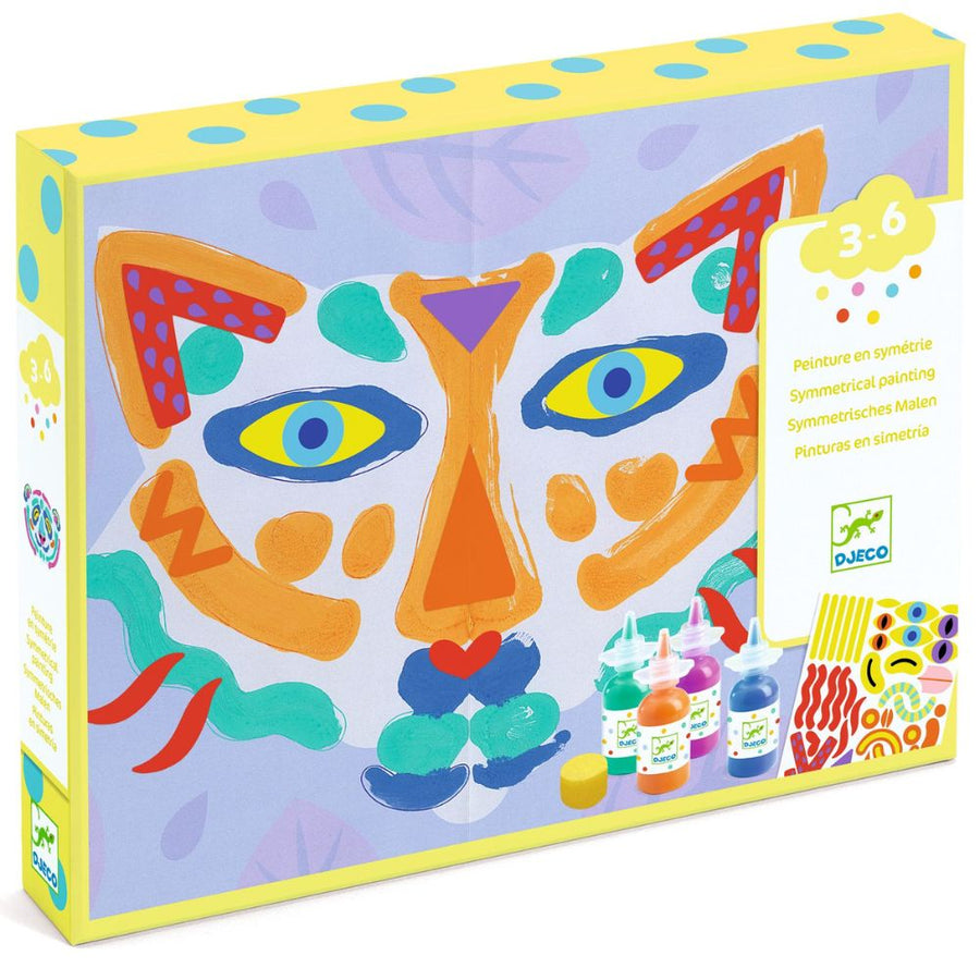 Djeco Symmetrical Painting - Smooth and Squish