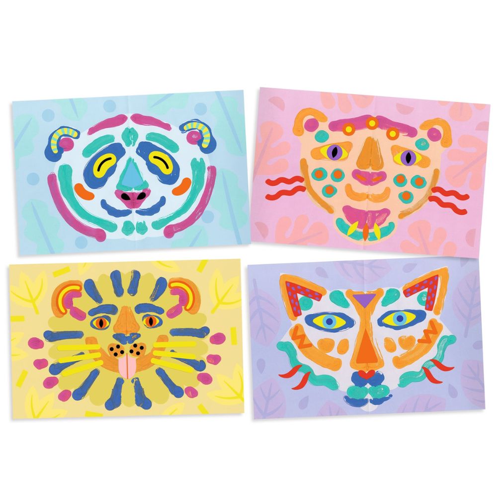 Djeco Symmetrical Painting - Smooth and Squish 3-6 yrs