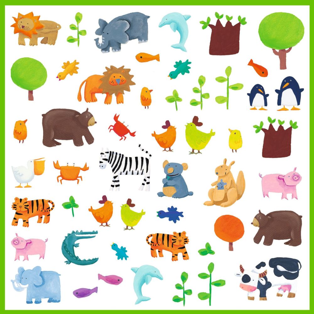 Djeco Stickers Animals DJ08841