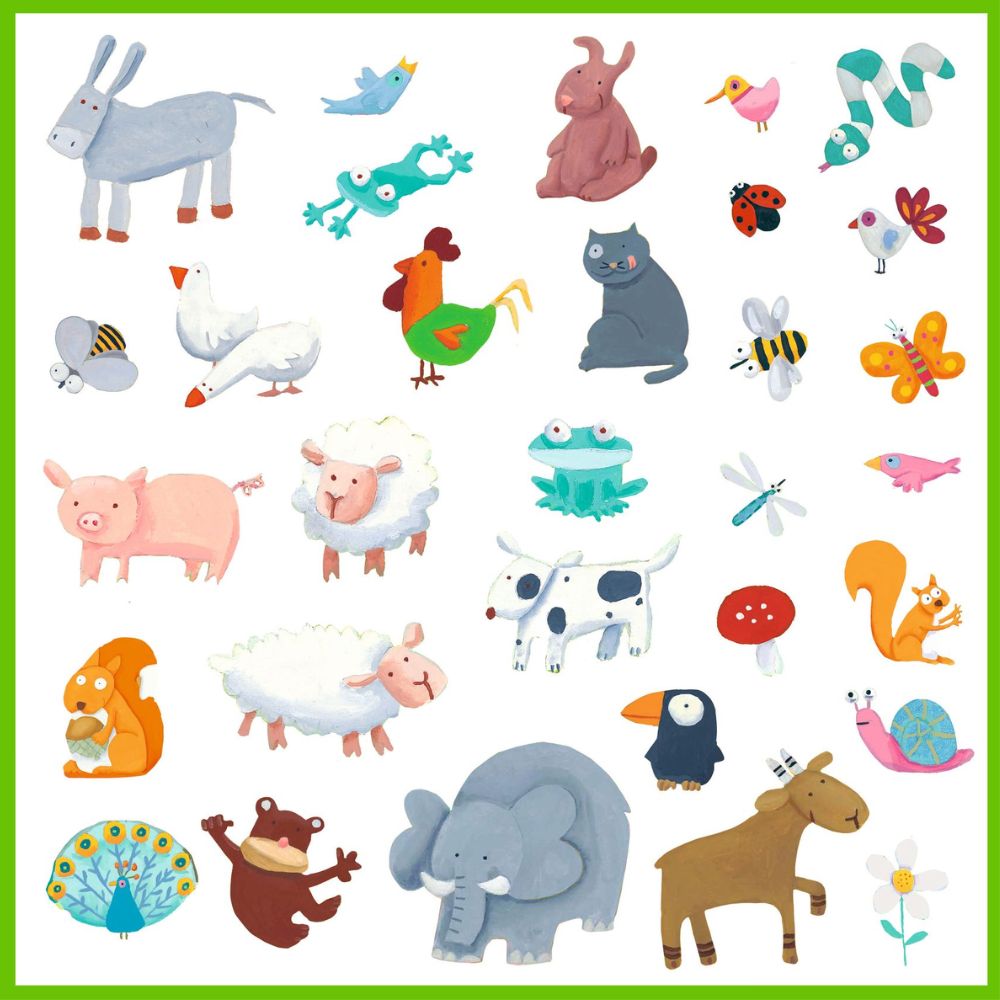 Djeco Stickers Animals DJ08841