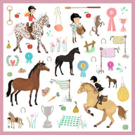 Djeco Stickers Horses