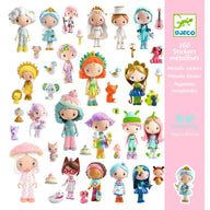 Djeco Stickers - The Little World of Tinyly, 160 Stickers