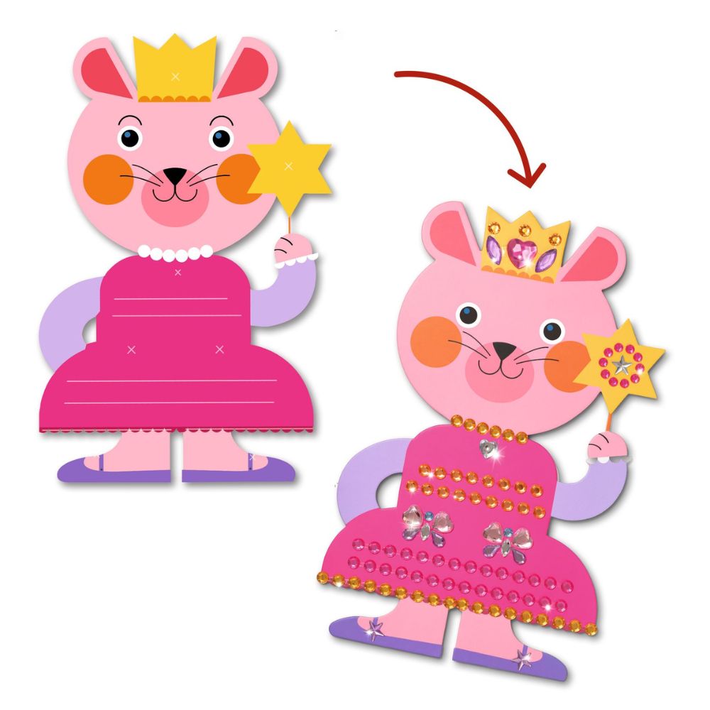 Djeco Create With Stickers, Sparkles