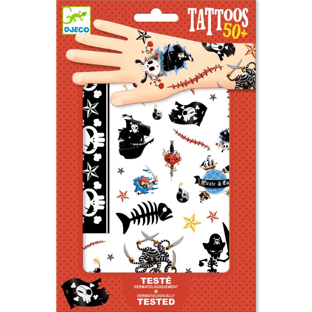 Djeco Tattoos Pirates