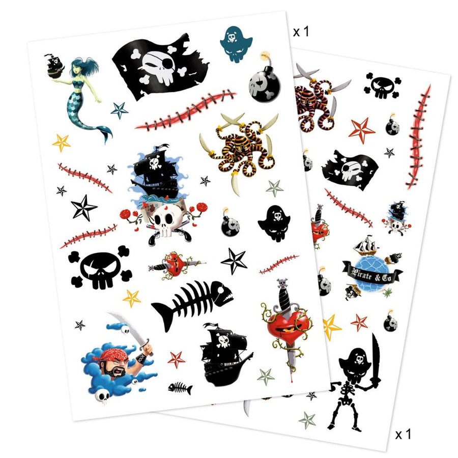 Djeco Tattoos Pirates