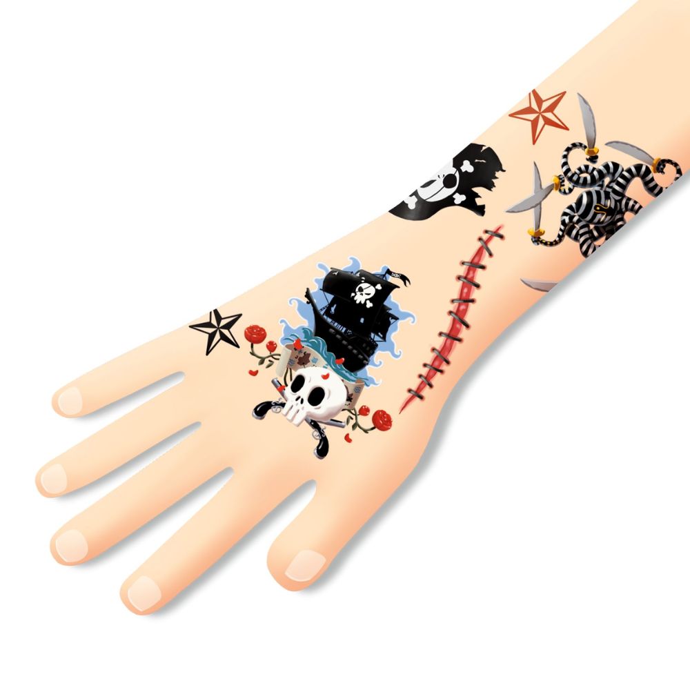 Djeco Tattoos Pirates