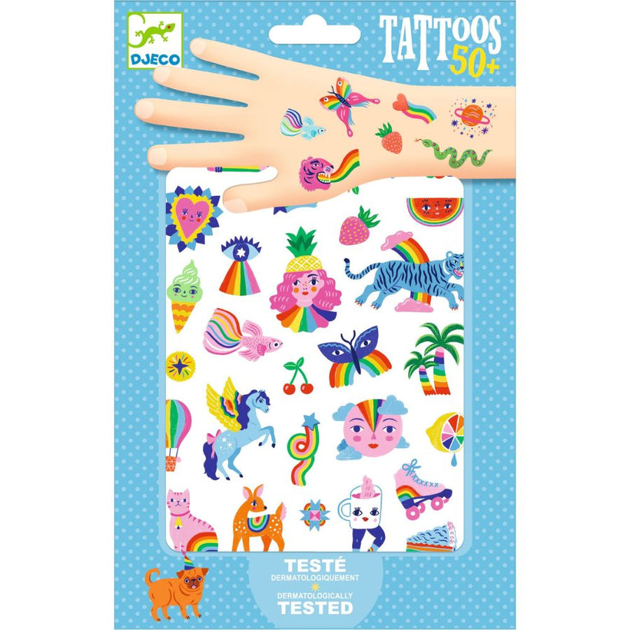 Djeco Tattoos - Rainbow