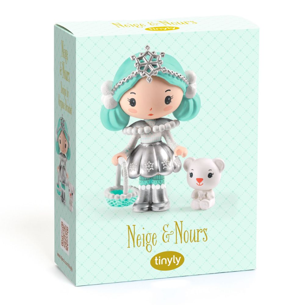 Djeco Tinyly Neige & Nours - Gifts for 5 Year Old Girl +