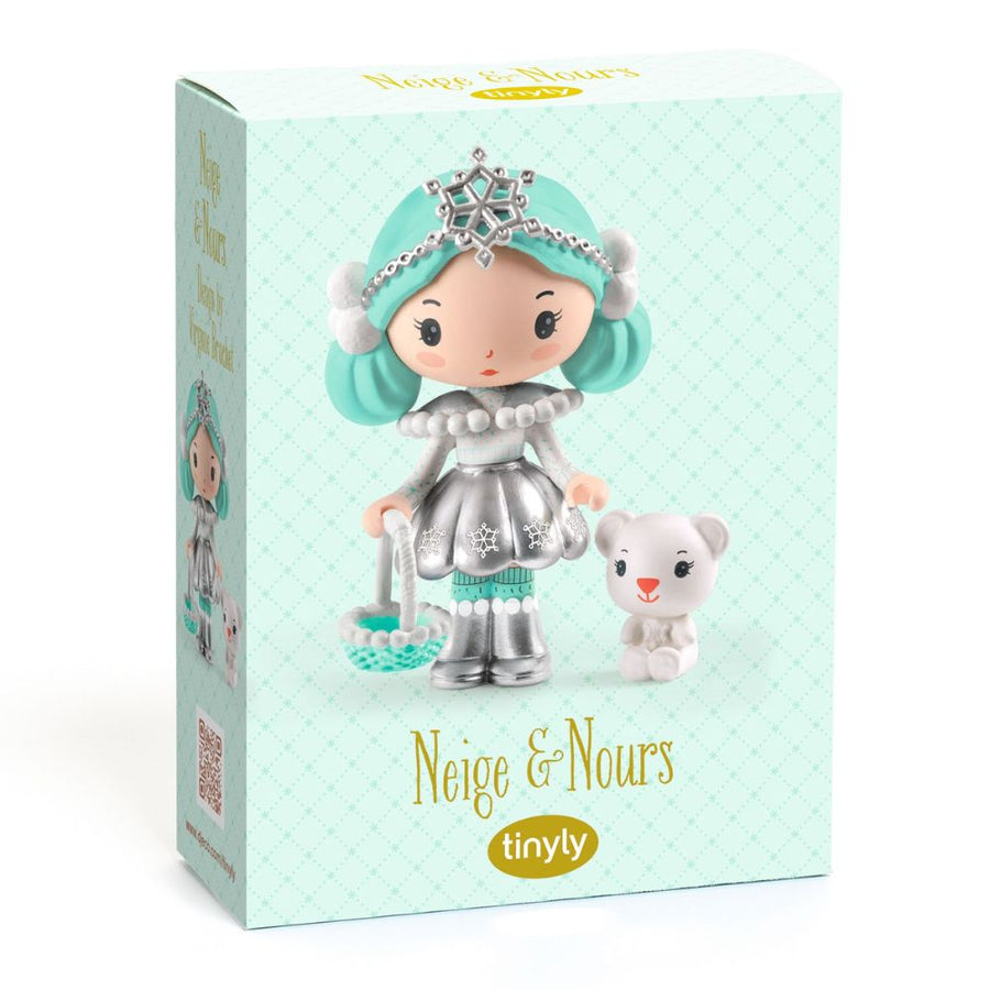 Djeco Tinyly Neige & Nours - Gifts for 5 Year Old Girl +
