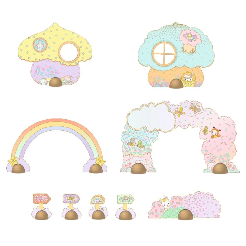 Djeco Tinyly - Puzzl'Up Lily - 33 pcs Floor Puzzle DJ06938
