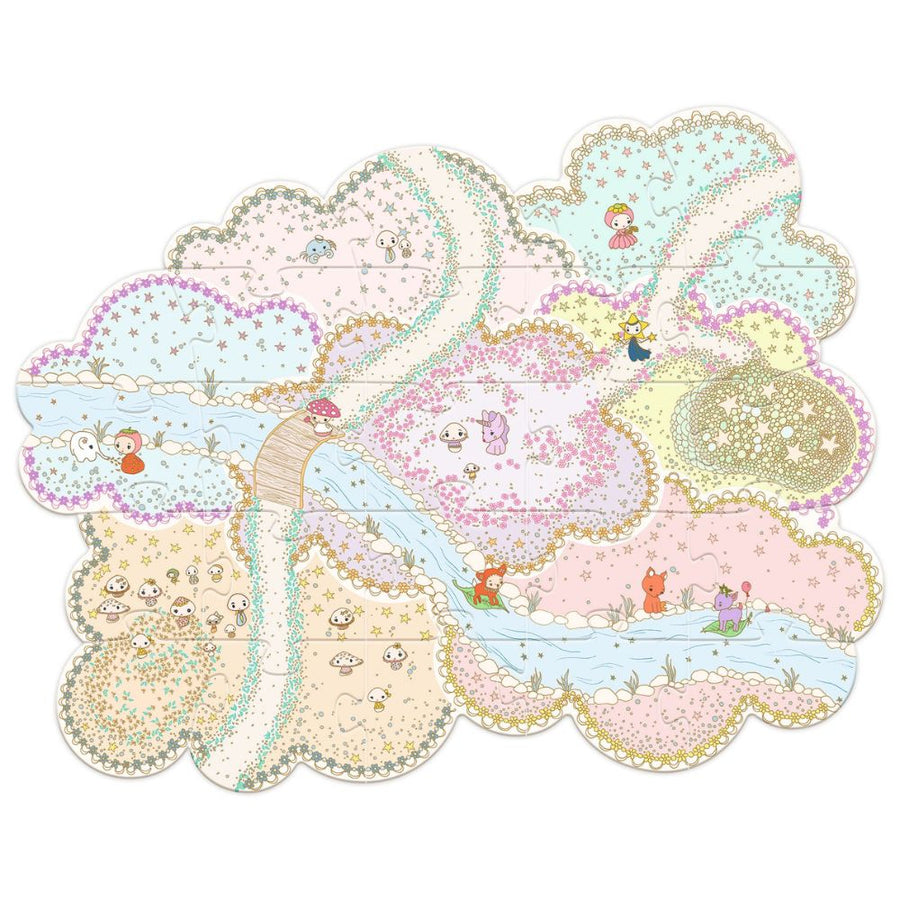 Djeco Tinyly - Puzzl'Up Lily - 33 pcs Floor Puzzle DJ06938