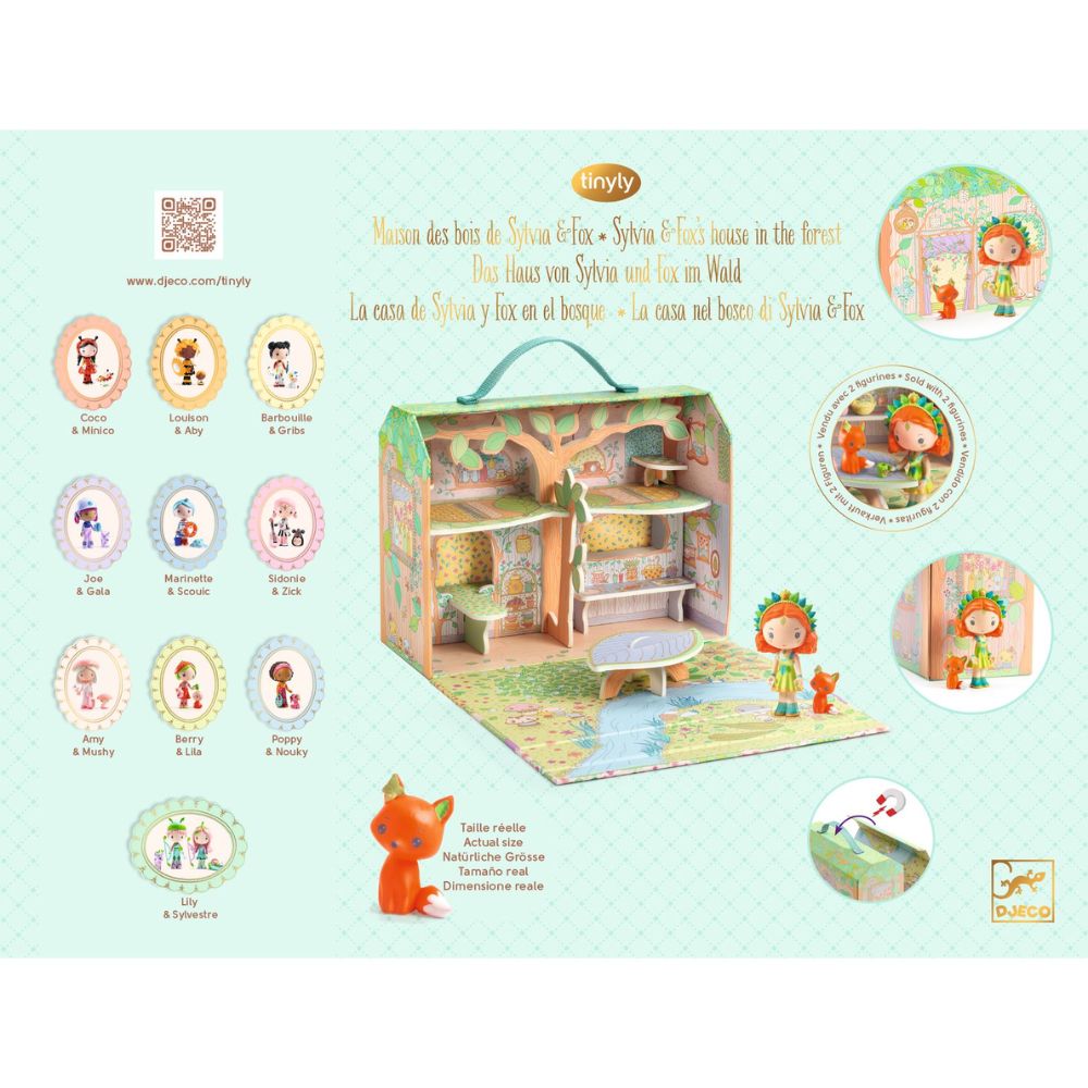 Djeco Tinyly House in the Forest - Sylvia & Fox
