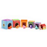 Djeco Topanifarm - Farm Animals Stacking Blocks 1000 x 1000