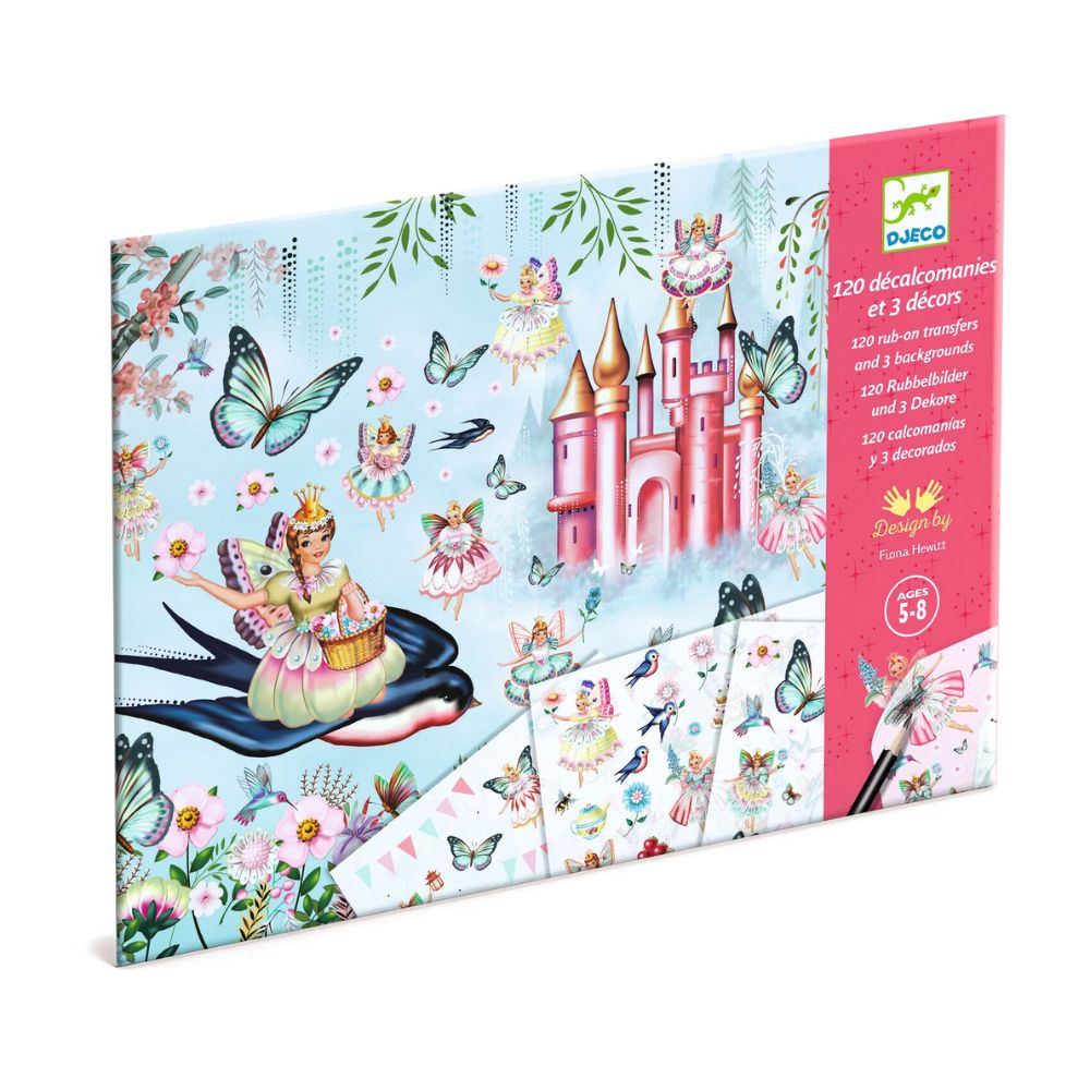 Djeco Decals  In Fairyland - Fairy Transfers