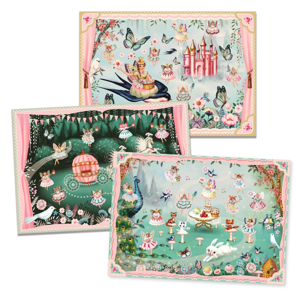 Djeco Decals  In Fairyland - Fairy Transfers