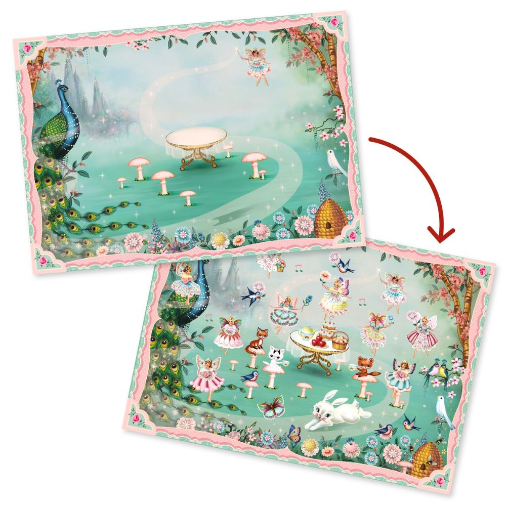 Djeco Decals  In Fairyland - Fairy Transfers