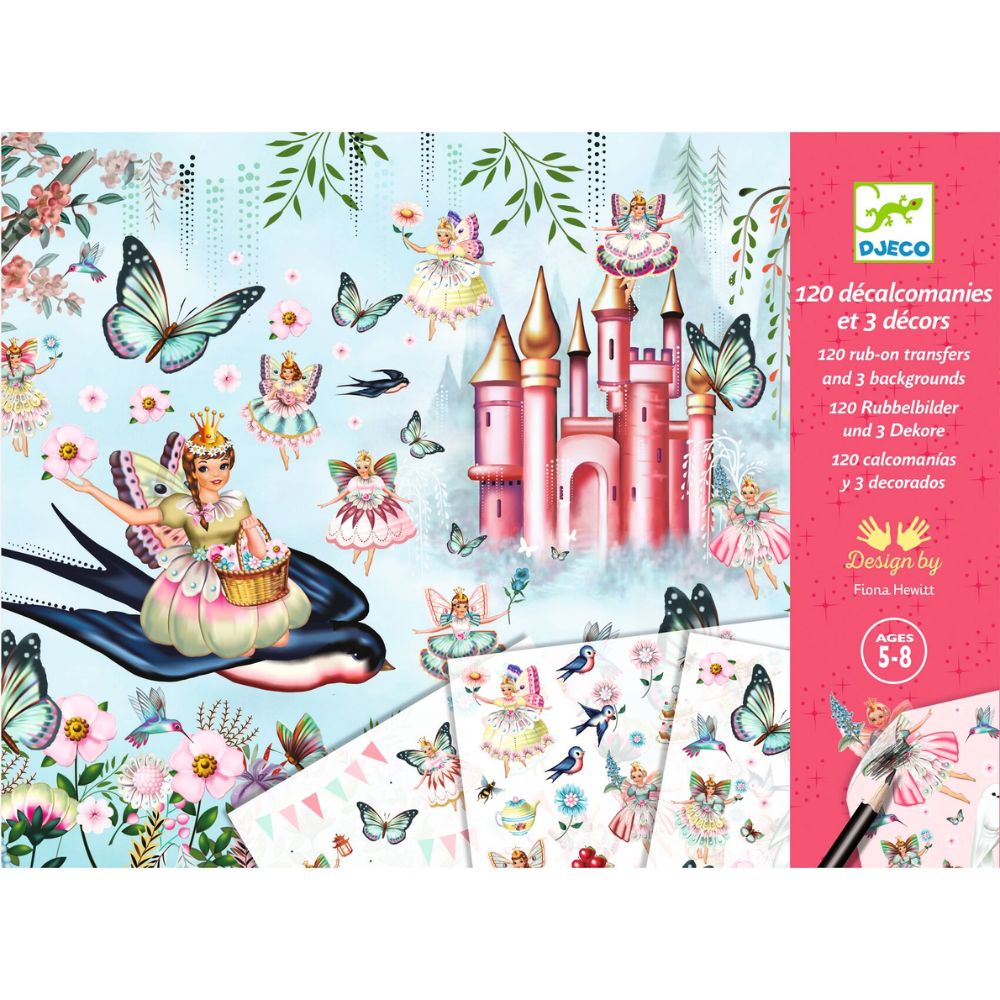 Djeco Decals  In Fairyland - Fairy Transfers