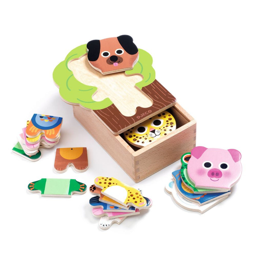 Djeco Wooden Puzzles - Arbramix DJ01626