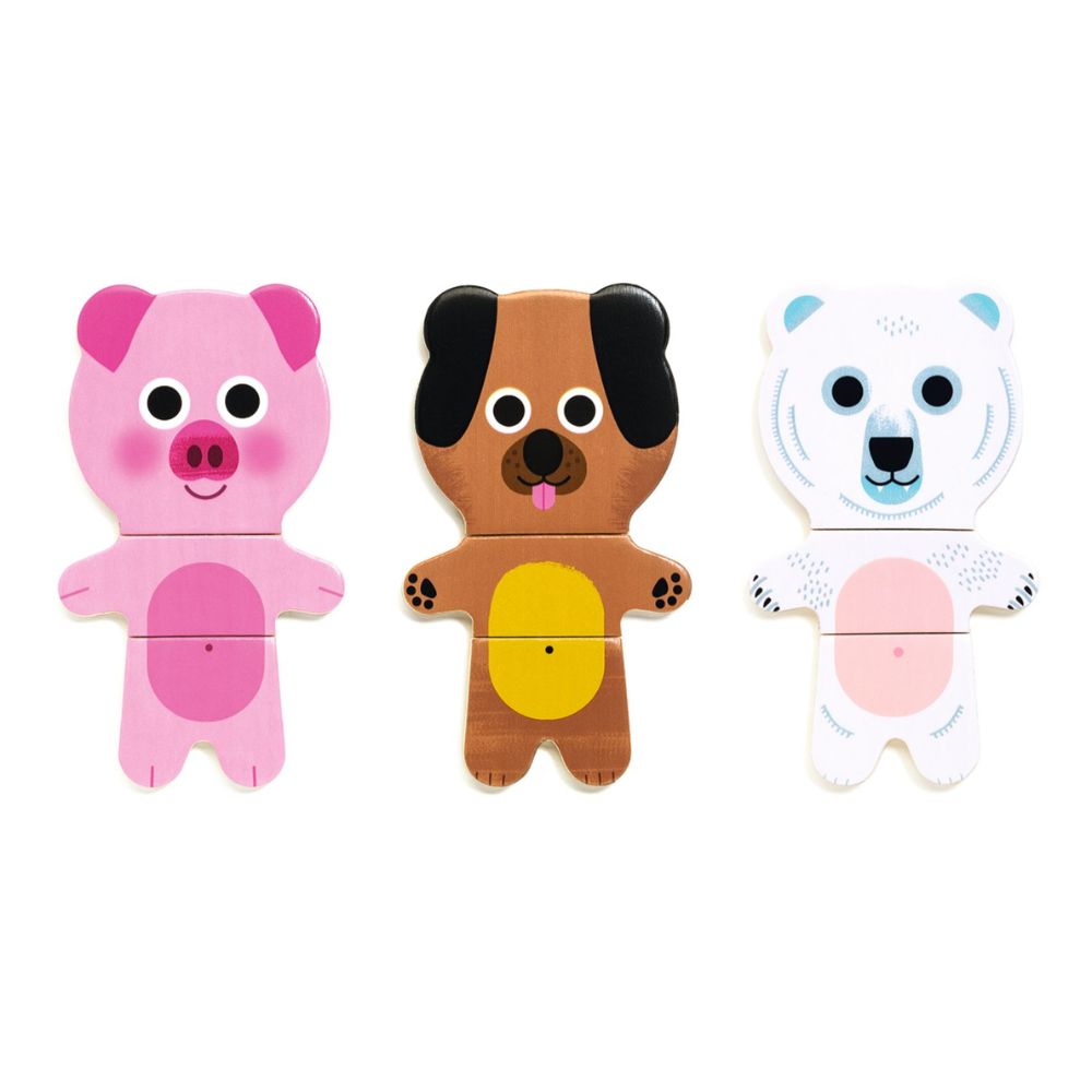 Djeco Wooden Puzzles - Arbramix DJ01626