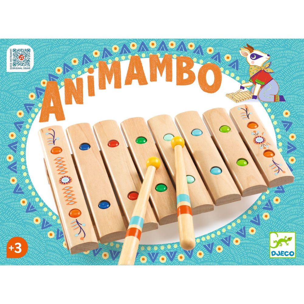 Djeco Musical Toys - Wooden Xylophone DJ06037