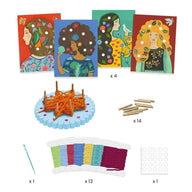 Djeco Workshops - Flower Weaving A Hemisphere in your hair DJ09354