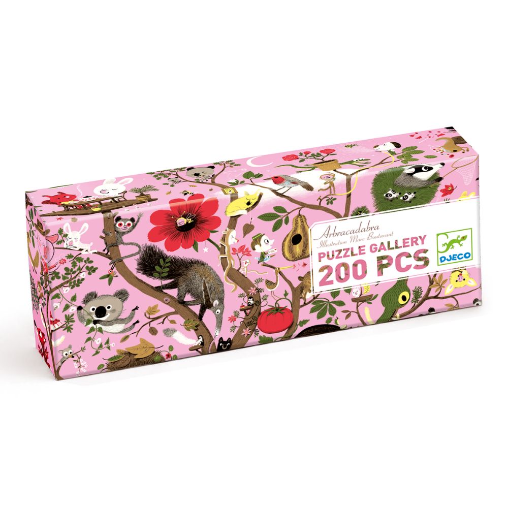 BABYL ピクチャーレコード ２枚セット Djeco Gallery Puzzle Arbracadabra Childrens Jigsaw DJ07602