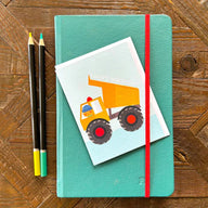 Dump Truck Birthday Card
