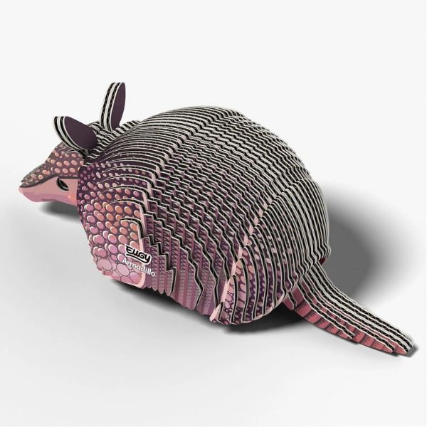EUGY Armadillo - Kids Cardboard Craft Kit