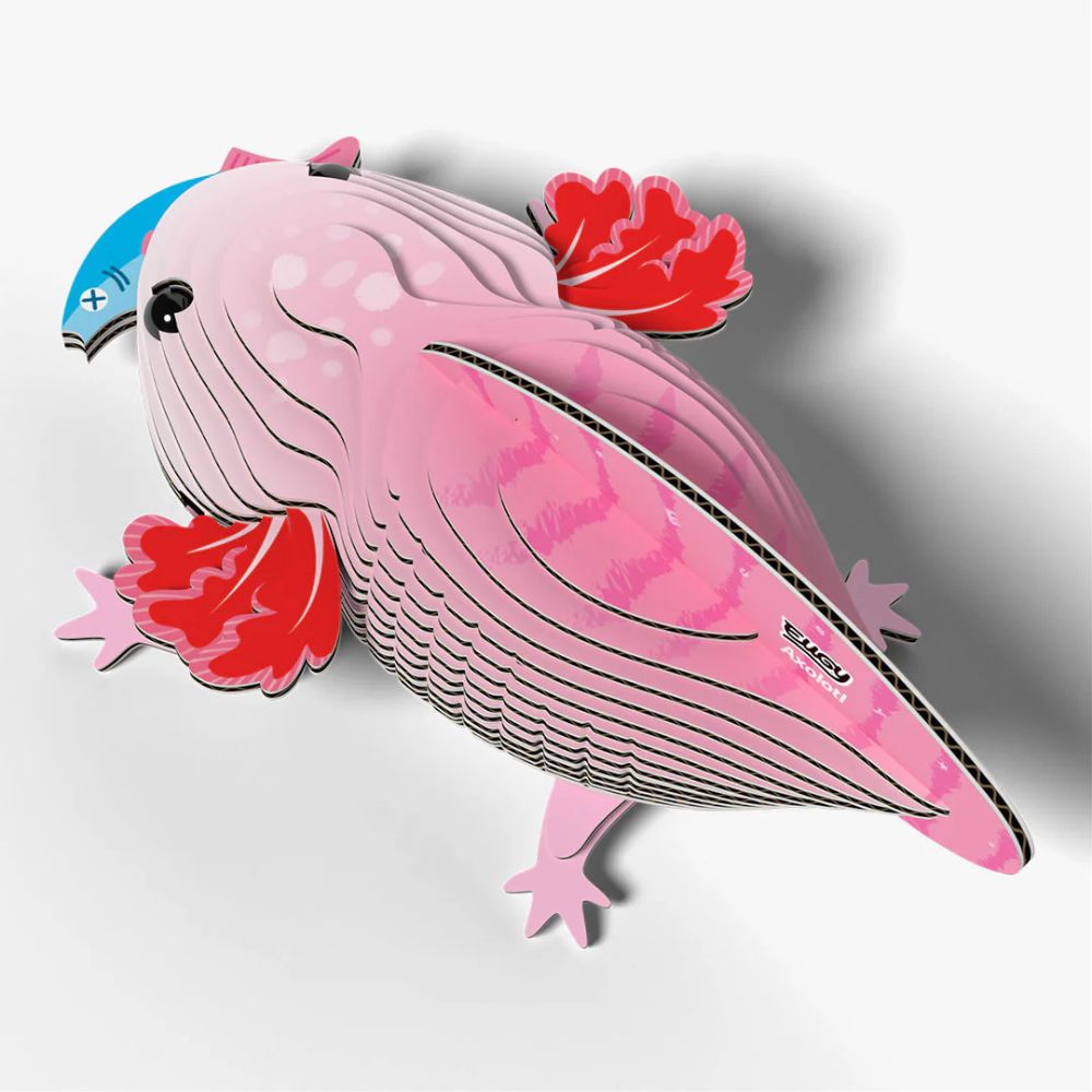 EUGY Axolotl - Kids Cardboard Craft Kit