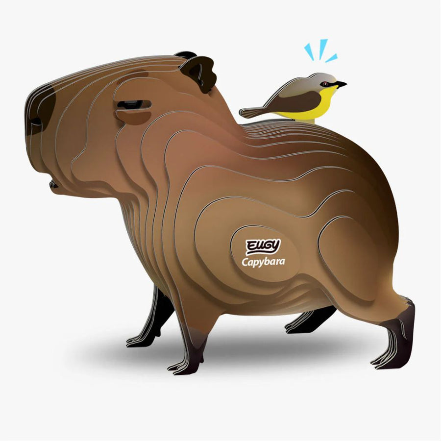 EUGY Capybara - Kids Cardboard Craft Kit