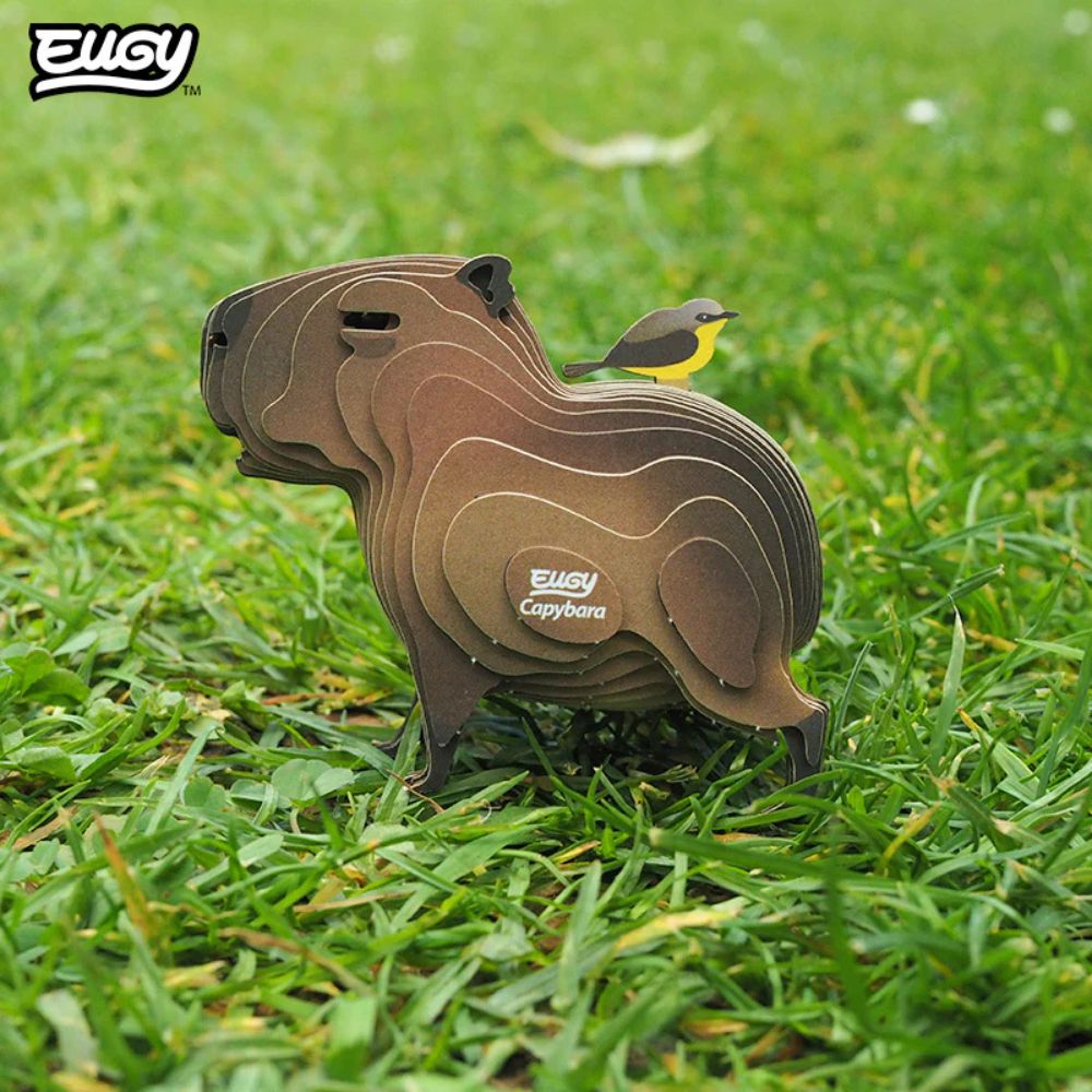 EUGY Capybara - Kids Cardboard Craft Kit
