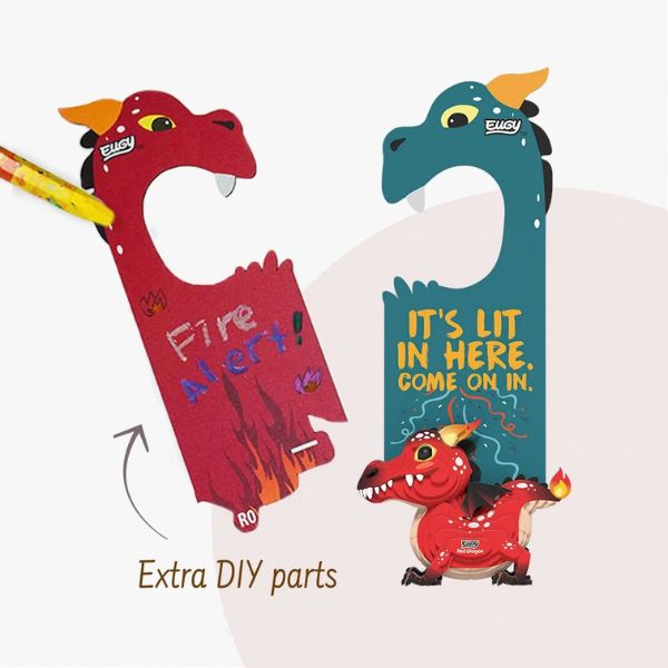 EUGY Door Hanger - Red Dragon