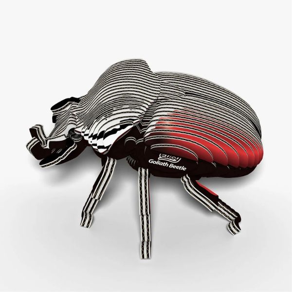 EUGY Goliath Beetle - Kids Cardboard Craft Kit