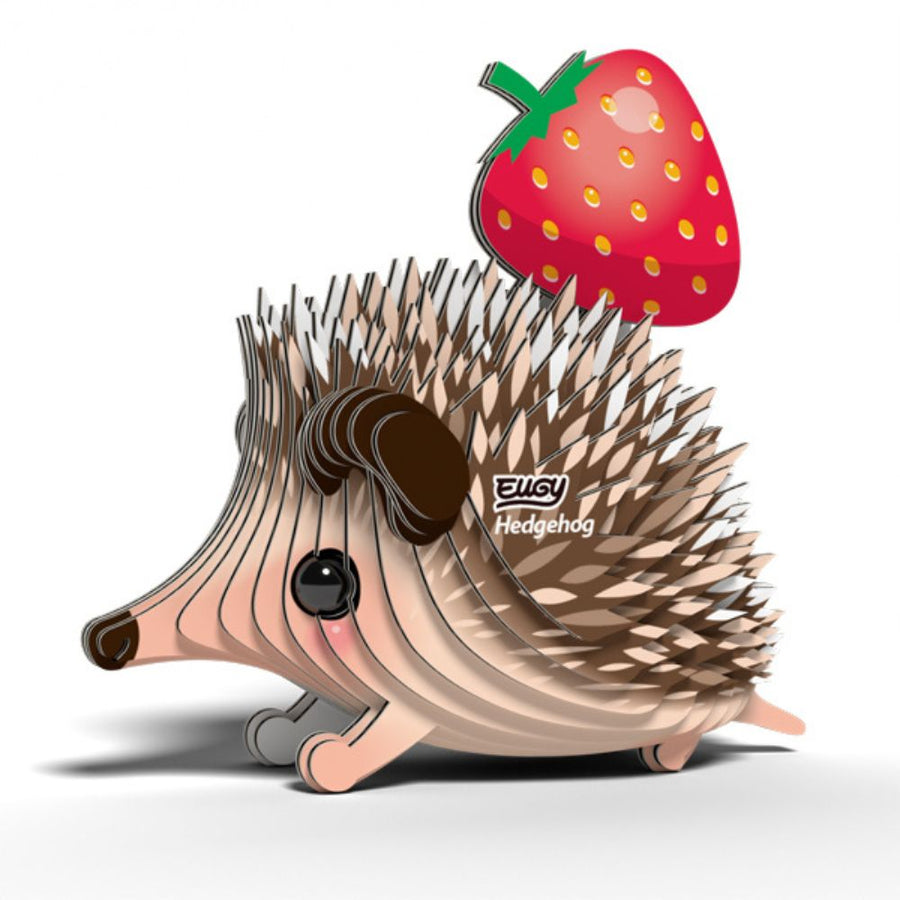 EUGY Hedgehog - Kids Cardboard Craft Kit
