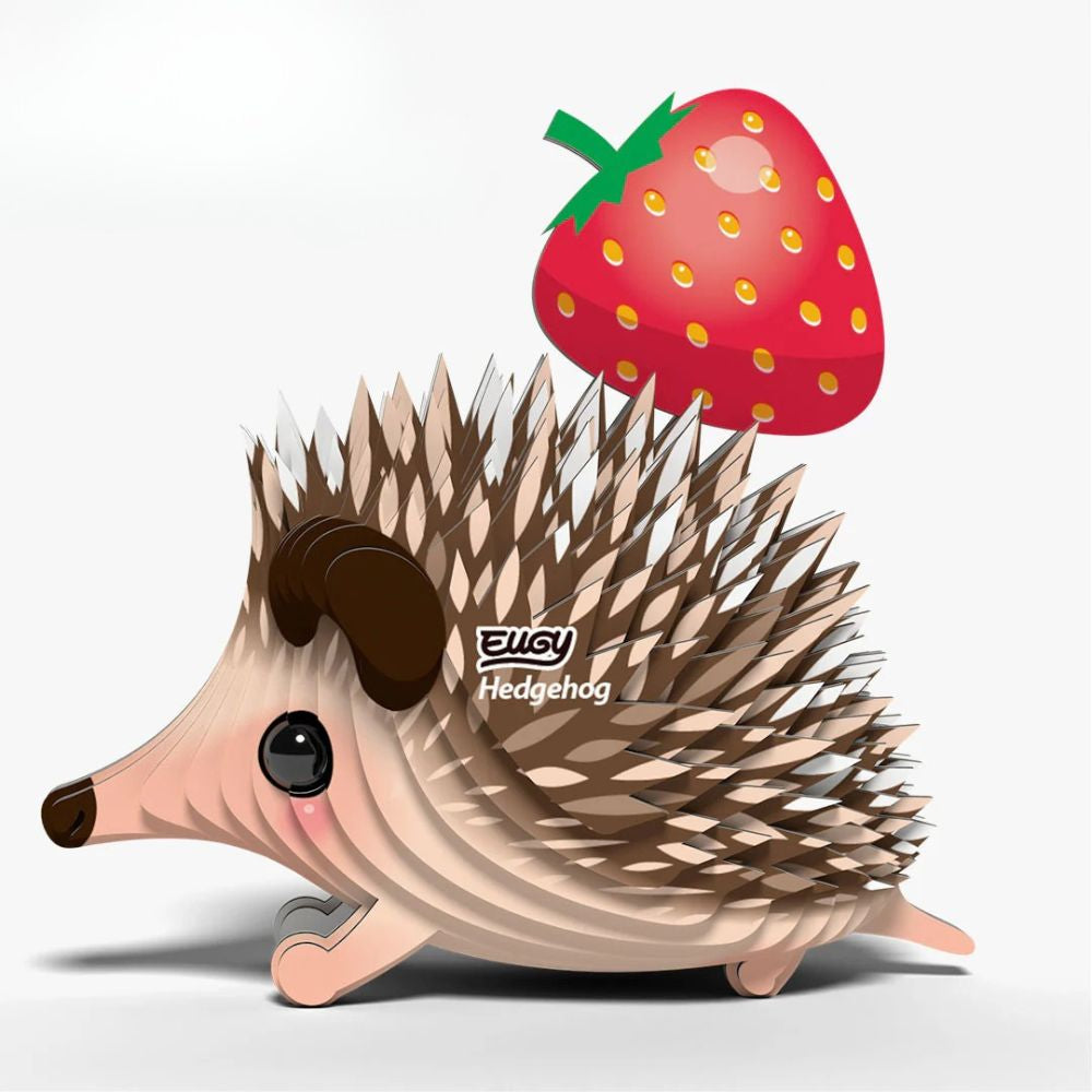 EUGY Hedgehog - Kids Cardboard Craft Kit