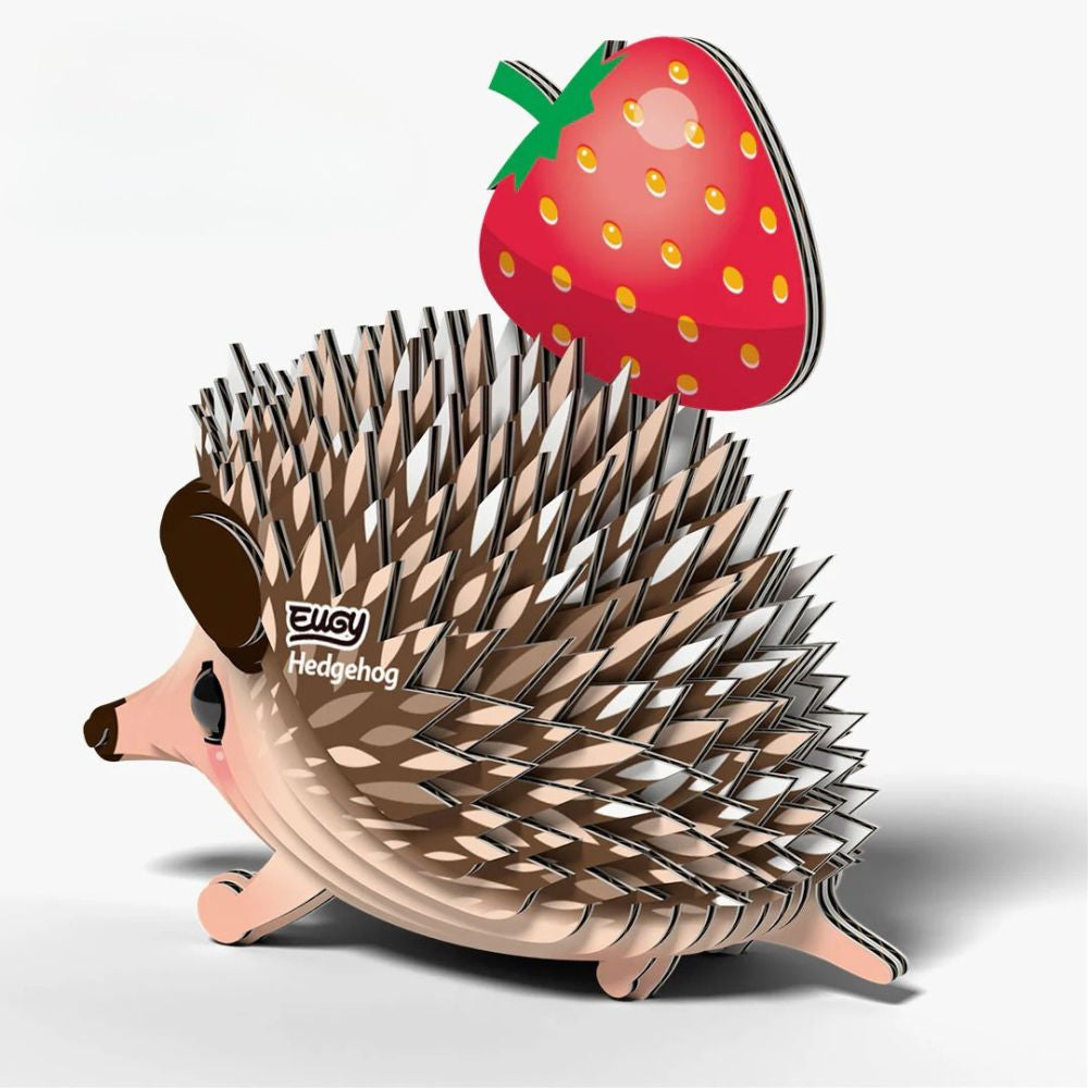EUGY Hedgehog - Kids Cardboard Craft Kit
