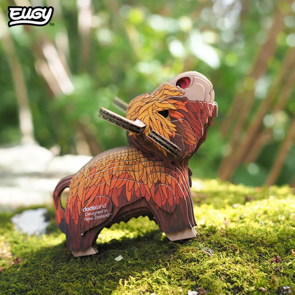 EUGY Highland Cow - Kids Cardboard Craft Kit
