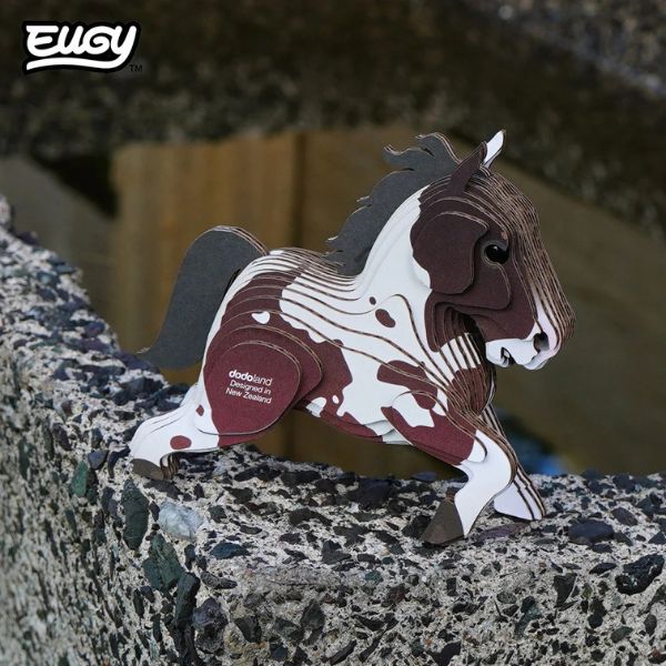 EUGY Horse - Kids Cardboard Craft Kit